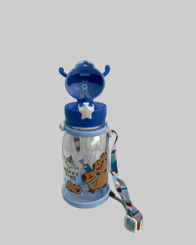 GARRAFA PLÁSTICA COM ALÇINHA CAPIVARA