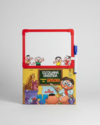 KIT ATIVIDADES COM  QUADRO BRANCO