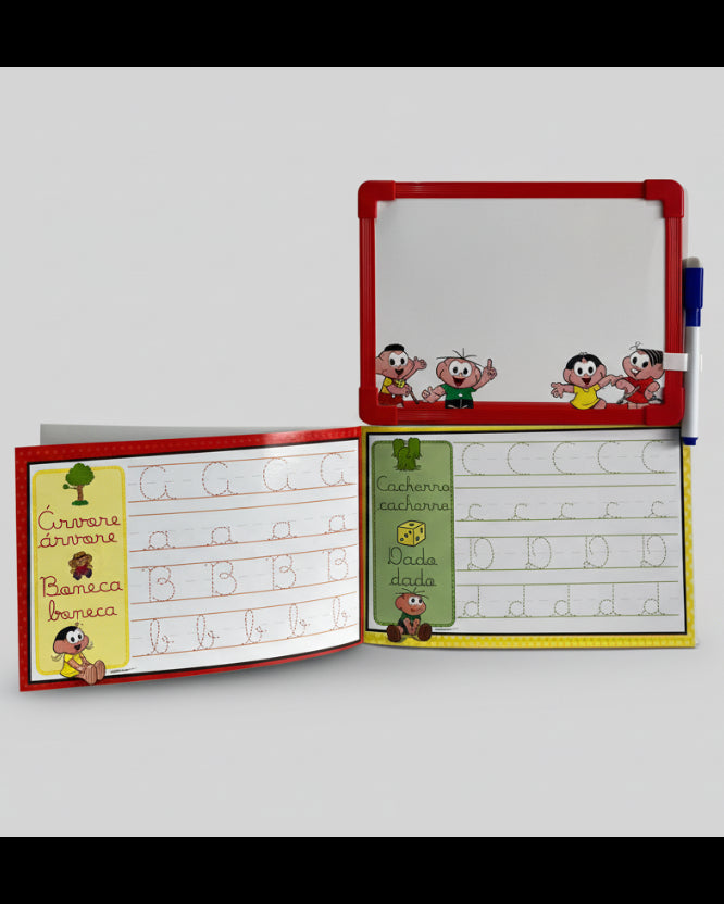 KIT ATIVIDADES COM  QUADRO BRANCO