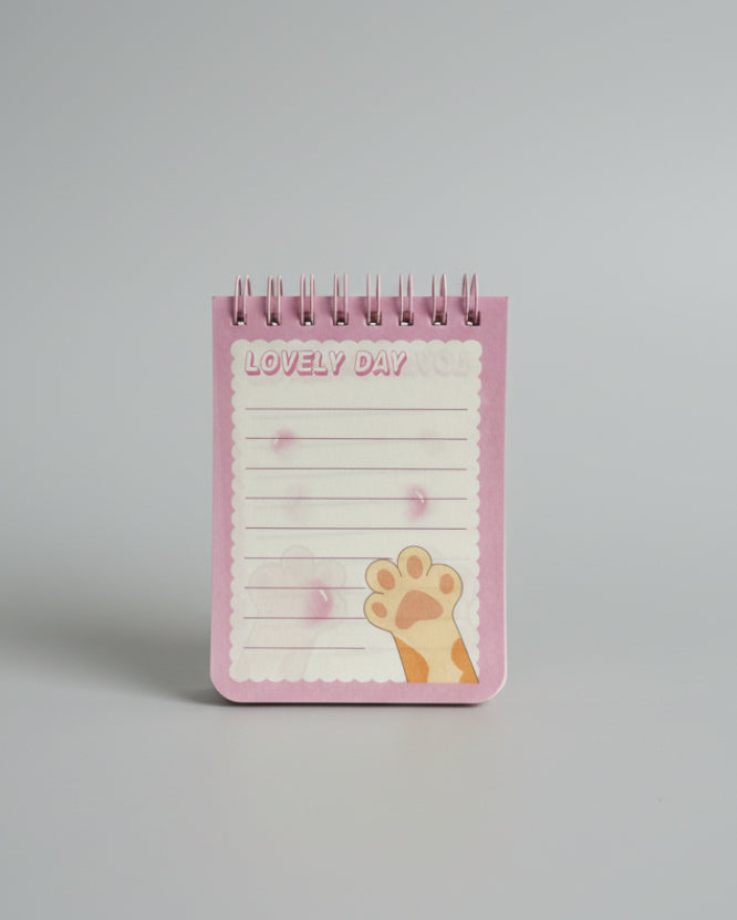 BLOQUINHO DE ANOTAÇÃO DE MESA GATINHOS