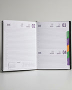 AGENDA 2026 COM DIVISÓRIAS DE MESES