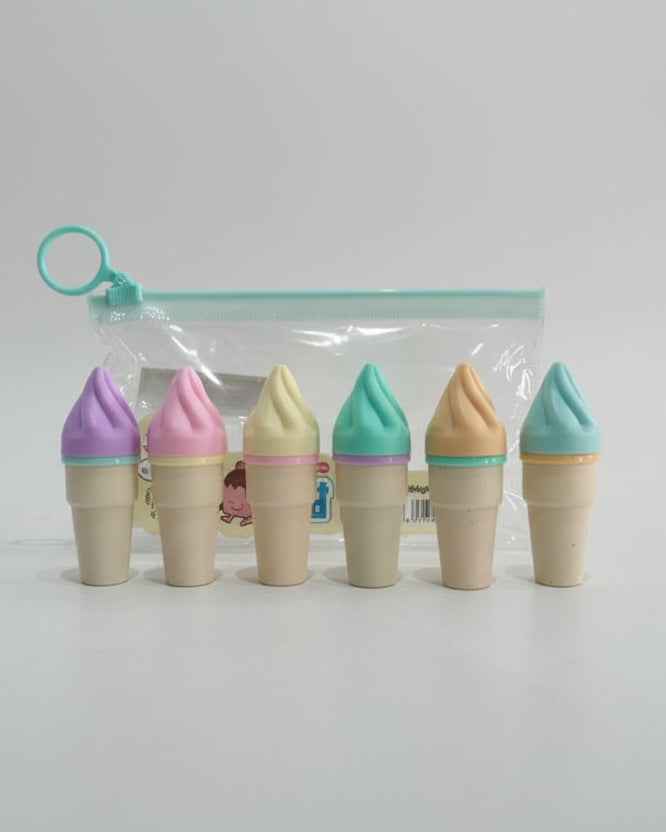 KIT MINI MARCA TEXTO SORVETINHO