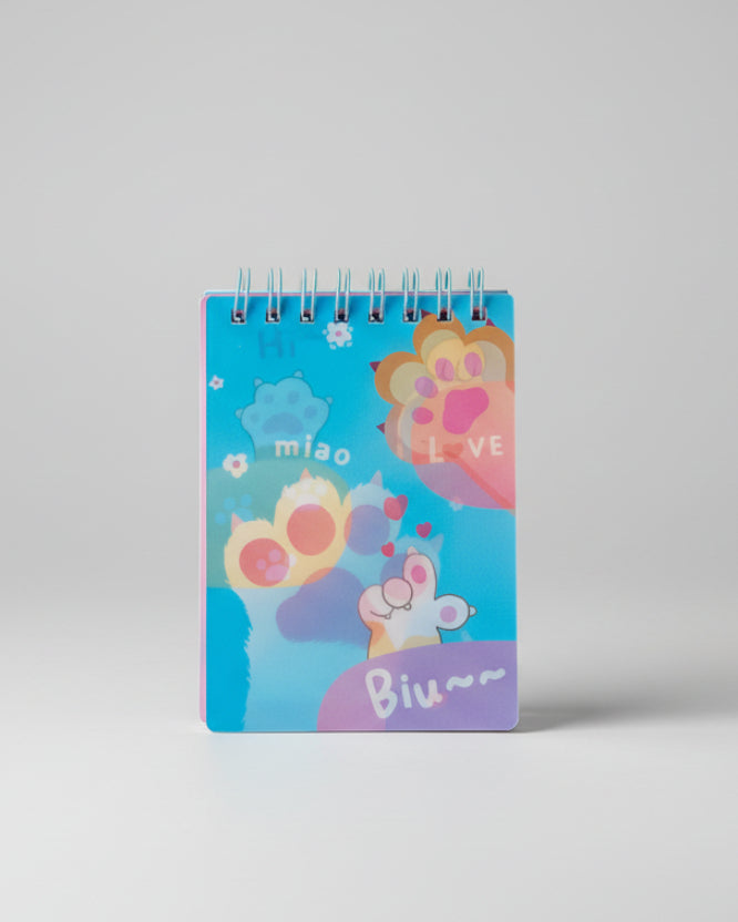 BLOQUINHO DE ANOTAÇÃO DE MESA GATINHOS