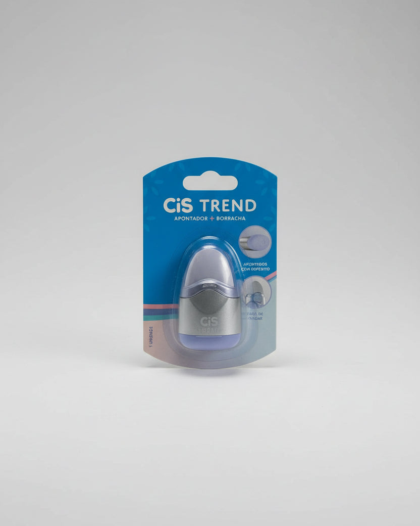 APONTADOR COM BORRACHA SIS TREND