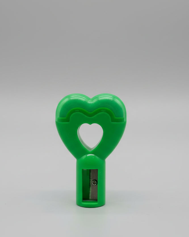 APONTADOR COM BORRACHA CORAÇÃO