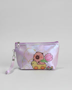 NECESSAIRE HOLOGRÁFICA COM ALÇINHA CAPIVARA