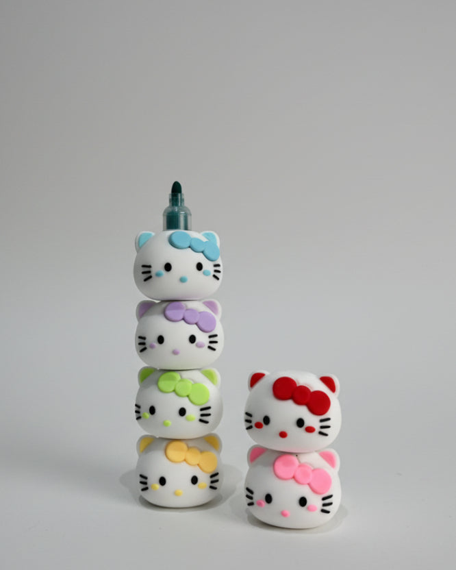 MARCA TEXTO STITCH ESTILO TORRE HELLO KITTY