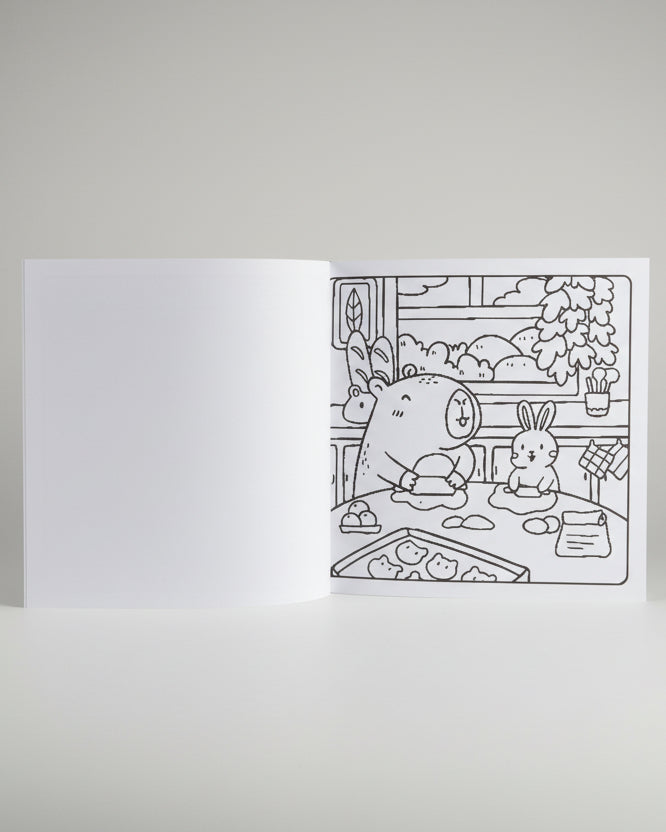 KIT PINTURA CAPIVARA COM 06 CANETAS TOUCH