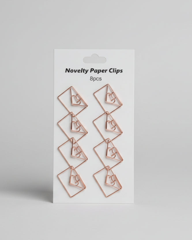 CLIPES DE PAPEL DECORATIVOS