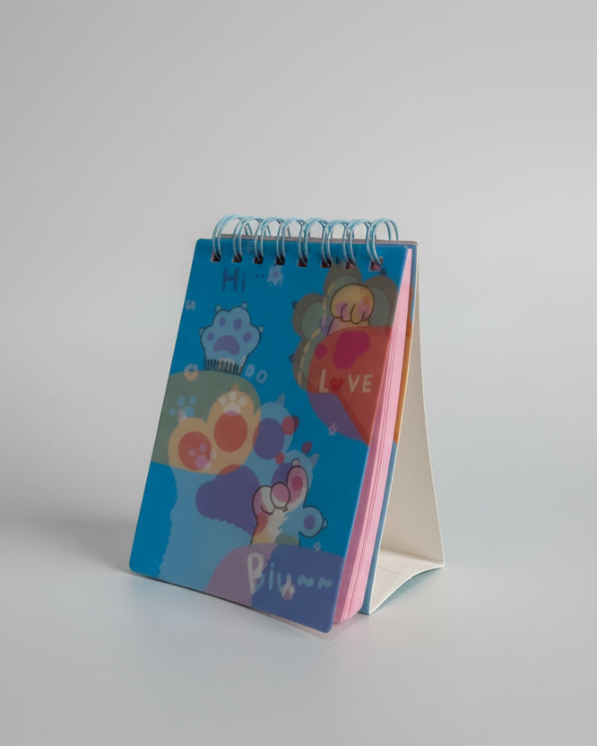 BLOQUINHO DE ANOTAÇÃO DE MESA GATINHOS