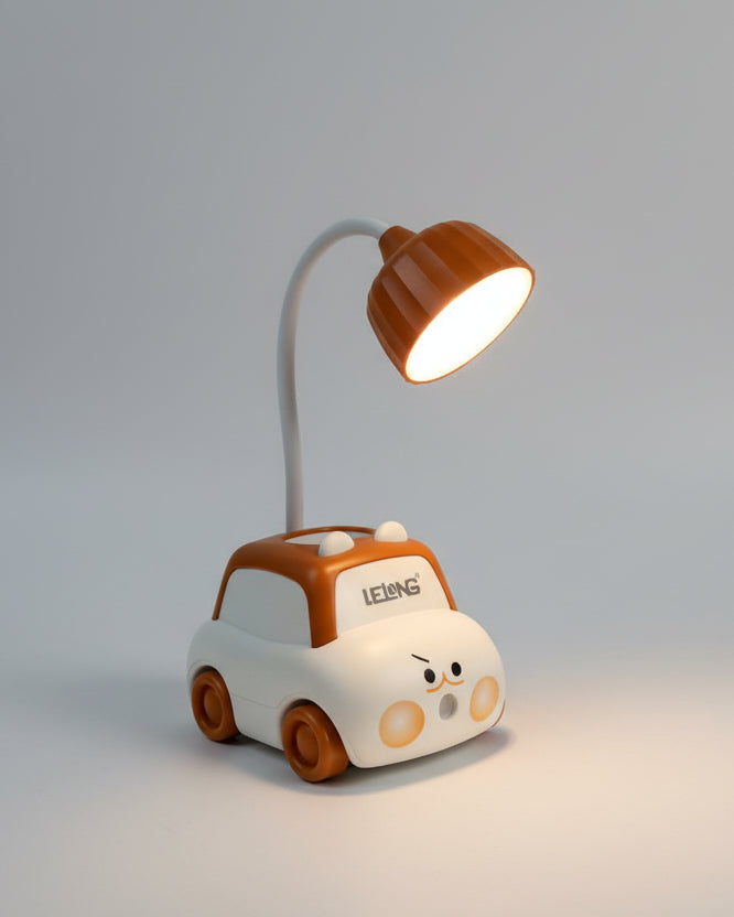 LUMINÁRIA E PORTA LÁPIS CARRINHO