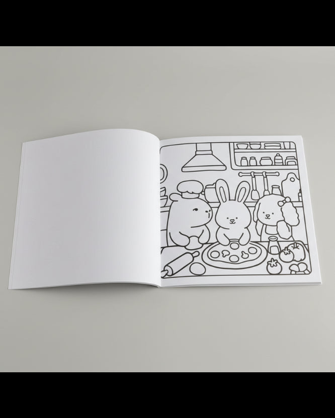 KIT PINTURA CAPIVARA COM 06 CANETAS TOUCH