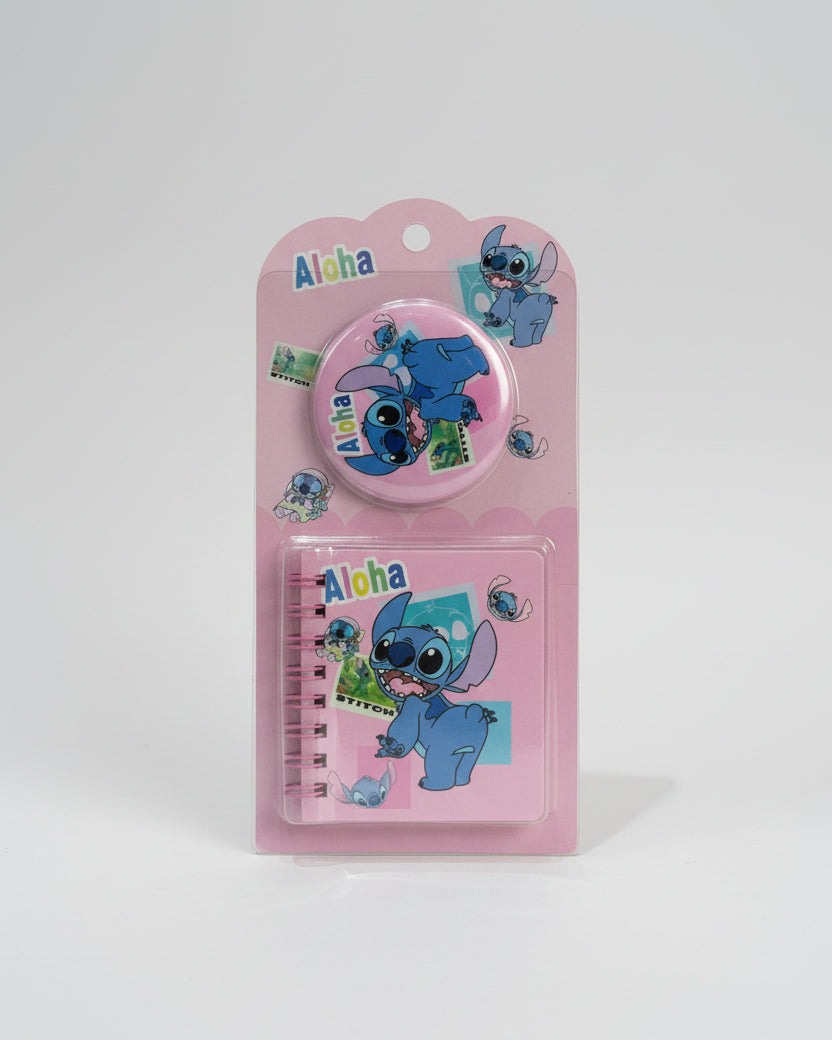 KIT BLOQUINHO STITCH COM BOTOM