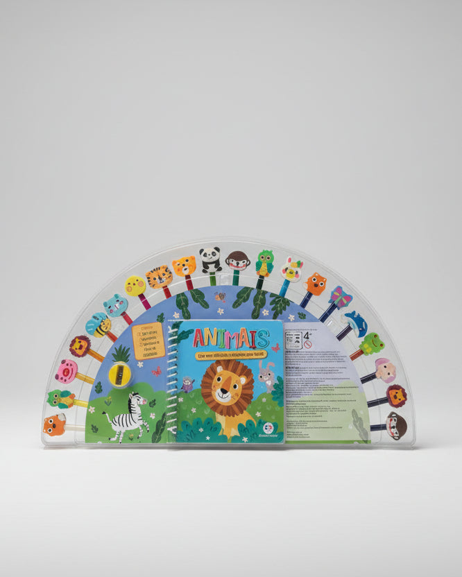 KIT LIVRO DE ATIVIDADES E DESENHOS PARAR COLORIR