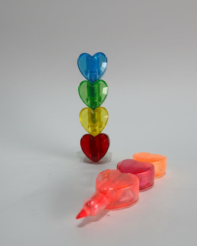 MARCA TEXTO CORAÇÃO  ESTILO TORRE