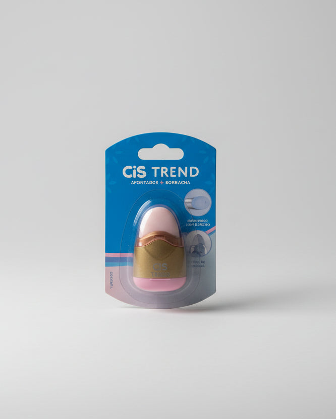 APONTADOR COM BORRACHA SIS TREND