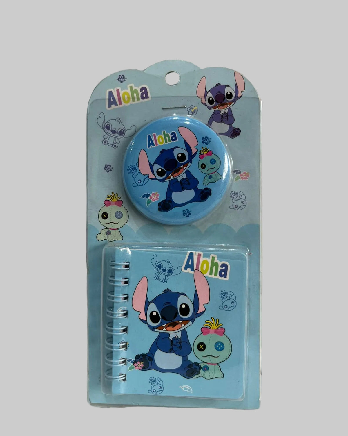 KIT BLOQUINHO STITCH COM BOTOM