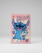 AGENDA E DIÁRIO STITCH COM FECHO MAGNÉTICO