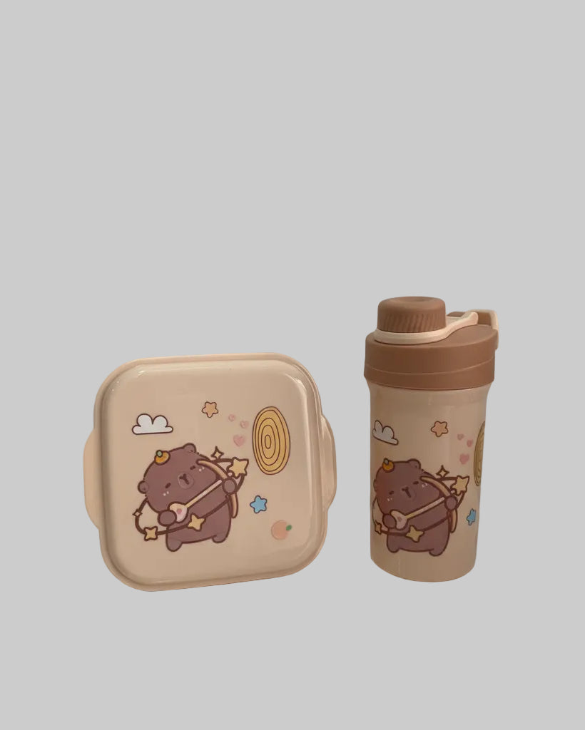 KIT MARMITA E GARRAFINHA CAPIVARA