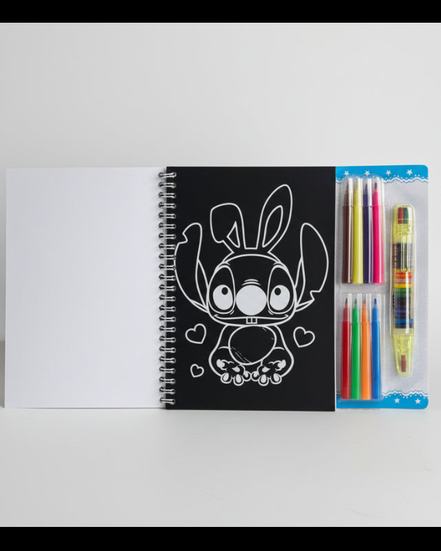 KIT DE DESENHO E PINTURA STITCH